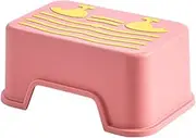 COOPHYA 1pc Step Stool Step Stool Footstool Footstool Step Stool Bathroom Stool for Foot Stool Toilet Potty Training Step Stool Pp Pink