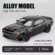 1: 32 Dodge Challenger Hellcat Toy Car Die Cast Metel Cars Sound and Light