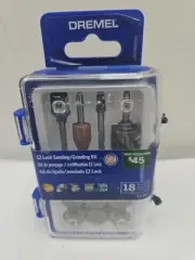 DREMEL TOOLS BRAND NEW 18PC EASY LOCK SANDING/GRINDING KIT
