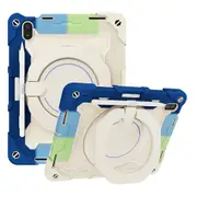 Compatible With iPad (2022) Heavy Duty Shockproof Case Cover - Blue