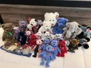 Ty Beanie Babies Buddies America Spangle Glory Collection 1998 - 2002