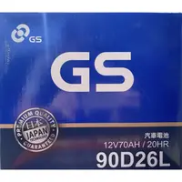 在飛比找蝦皮購物優惠-HS汽材 GS 統力 90D26L 90D26R 同80D2