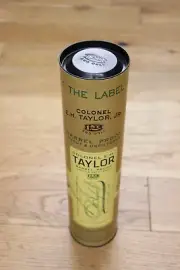Colonel EH Taylor Barrel Proof uncut Bourbon EMPTY TUBE ONLY - NO BOTTLE