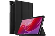 For Lenovo Tab M11 Case Folio Leather Smart Magnetic Flip Stand Case Cover (Black)