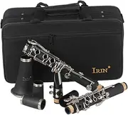 Parliky Clarinet for Beginners Durable Black Woodwind Instrument Simple Graded Examination Clarinet for Players and Music Enthusiasts