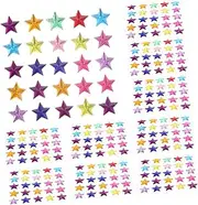Tofficu Unique Star Stickers Decorative Gems Stickers Glitter DIY Decor Flatback Rhinestones for Crafts and Jewelry Accessories