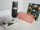Ladies Gift Set: Jade Roller, Ice Roller, Mini Hair Straightener and Planner