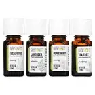 2 X Aura Cacia, Discover Essential Oils Kit, 4 Bottles, 0.25 fl oz (7.4 ml) Each