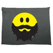 Animal Bearded Smile - Funny Novelty Soft Sport Microfiber Towel