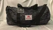 ECKO Unltd Since 1972 Marc Ecko DUFFLE Gym BAG/TOTE-Grey/Black-Foldable-RARE-NEW