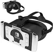 MVPTGRS VR Headset for Original Nintendo Switch & Switch OLED Model Upgraded, Virtual Reality Glasses with Adjustable HD Lenses and Comfortable Head Strap, Labo Kit, 3D Goggles