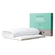 MiniJumbuk Cool Wool Cotton Doona-Quilt 225GSM Australian Made King Size