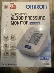 Omron Digital Blood Pressure Monitor - White (HEM-7121)
