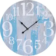 LVD Surfside Hanging Wall Clock Analogue 58cm Round Home/Office Room Decor