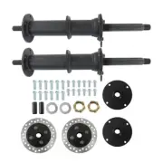 40 Inch Rear Axle Kit with 4 Stud Hub Fit For 7 Inch and 8 Inch wheels