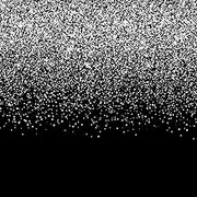 Black and Silver Photo Booth Backdrop - Perfect Party Decoration for Graduation, Birthday, Christmas, New Years, Bachelorette, Weddings, Prom | Gatsby Photo Booth | Measures 6ft x 6ft