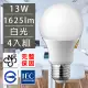 歐洲百年品牌台灣CNS認證LED廣角燈泡E27/13W/1625流明/白光 4入