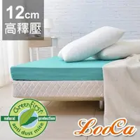 在飛比找森森購物網優惠-LooCa 法國Greenfisrt 防蹣防蚊高釋壓12cm