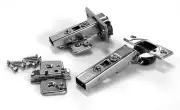 Blum CLIP top BLUMOTION Soft Close Hinges, Full Overlay, W/Mounting Plates, Pair