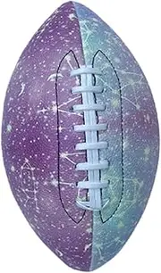 yuksok Football Ball Water Football Size 9 Wear Resistant Training Ball Luminous Rugby Ball Official Football for Game Match Indoor