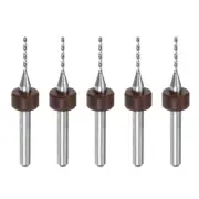 1.05mm Tungsten Carbide CNC Engraving Print Circuit Board PCB Drill Bits 5 Pcs