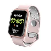 KY11 Heart Rate Blood Pressure O2 Monitor Music Control 1.3inch Large View Display Smart Watch PINK COLOR