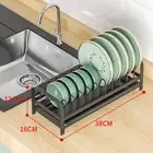 Dish Drying Rack Kitchen Dish Rack for Cafe Restaurant Kitchen Countertop