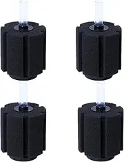 AQUANEAT Aquarium Bio Sponge Filter 4 PCS 20 Gal Breeding Fry Betta Shrimp Fish Tank
