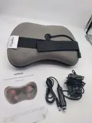 Papillon Shiatsu Back and Neck Massager With Heat Deep Tissue Massage Pillow
