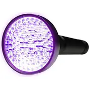 100 LED UV Flashlight Torch Light Lamp Ultraviolet Blacklight Aluminum 395 nM