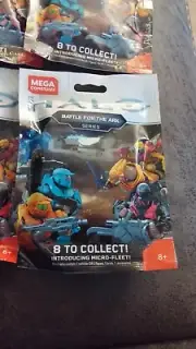2018 Mega Construx Halo Battle For The Ark CAPTAIN CUTTER Active Camo 16B#10