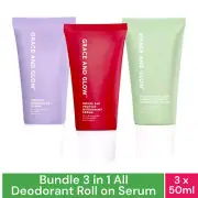 Grace and Glow Bundle 3in1 Smooth + English Pear and Freesia + Rouge 540 Protect