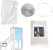 Air Conditioner Window Seal,Portable Air Conditioner Window Seal Kit | Replacement Accessories with No Drilling Installation for Exterior Home Winter Outside