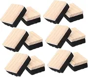 Veemoon 12pcs Mini Dry Erasers Whiteboard Erasers Boys and Girls Chalkboard for Office Classroom Home School