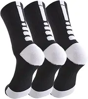 [Yoknatt] Mens Ankle Socks with Cushion Low Cut Arch Support Athletic Performance Running Tab Socks for Men and Women