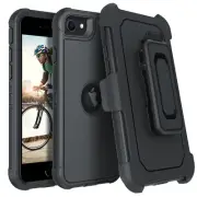 For iPhone SE 3rd Generation iPhone SE 2022 iPhone SE3 Shockproof Case Belt Clip
