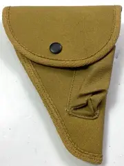 WWII GERMAN 9MM PPK DAK TROPICAL CANVAS PISTOL BELT HOLSTER