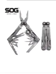 SOG 18 in 1 PowerPint Multi-tool Folding Pliers Mini EDC Hand Tools Scissors Poc