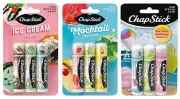 Chapstick Summer Collections Vacation Getaway, Mocktail & Ice Cream 9ct