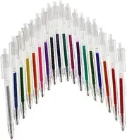 jojofuny 18pcs Glitter Highlighter Pens Vibrant Markers for School Note Taking and Crafting Gel Ink for Students and Artists Adds Sparkle to Your Work