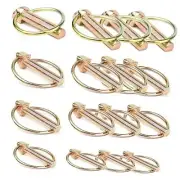 Pcs Lynch Pin Lynch Pin Assortment Kit Linch Pin with Ring Heavy Duty Lynch 30