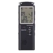 T60 Large Screen Audio Voice Recorder Dictaphone Mp3 Player Black 32Gb Dictapones & Voice Recorders