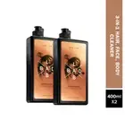 Bad Lab Caveman Cleaner 3-in-1 Hair, Face & Body Wash 2 x 400ml | Deep Cleansing