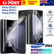 For Samsung Galaxy ZFold Z Fold 6 5 4 3 Screen Protector 5G Hydrogel Film Front
