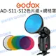 GODOX 神牛 AD360 II AD200【AD-S11-S12 色片組+網格罩】色溫 蜂巢【中壢NOVA-水世界】【跨店APP下單最高20%點數回饋】