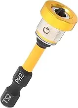 Uonlytech Adjustable Magnetic Screwdriver Bit Holder Precision Positioning for Drywall and Wood Effortless Operation Versatile Tool for Various Applications Efficient Manual Tool