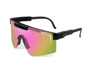 Outdoor Flat Top Sun Glasses TR90 C11 Frame Mirrored Lens Windproof Sport Polarized Sunglasses for Men UV400 Go Hiking