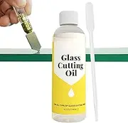 ccuzs Glass Cutting Oil | Glass Cutter Mirrors Cutting Tools,Multifunctional Professional 120ML Precise Craft Supply for Shaping Work Window Projects Crafts Art Equipment