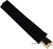 Yardwe 1 Set Drum Brush Stick Set Versatile Drum Kit Accessories for Jazz Percussion Includes Storage Bag for Beginners Students and Musicians
