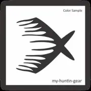 New Design Stencil for painting more wing detail Adult Snow Goose Windsock Decoy